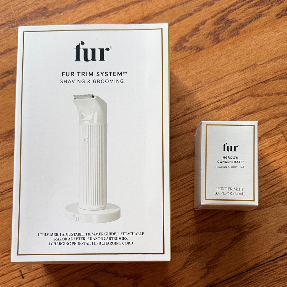 Fur Trim System 2-in-1 Trimmer + Shaver w/ Ingrown Concentrate (Brand new)